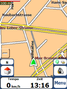 Standort klar, keine Route Routingsoftware 01