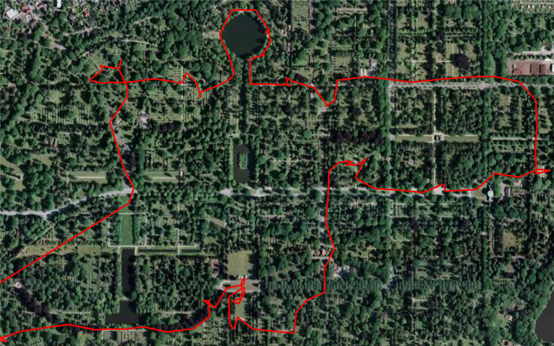 Tracklogging mit GoogleEarth GPS-Track in GoogleEarth