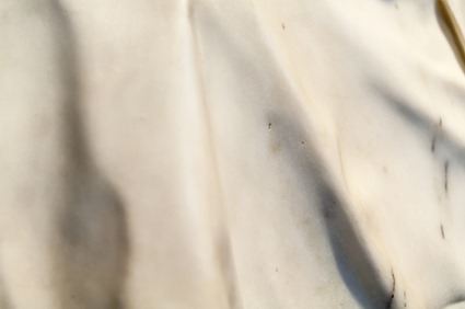 Gian Lorenzo Bernini, Büste Alessandro Peretti di Montalto [Detail Gewandfalten]