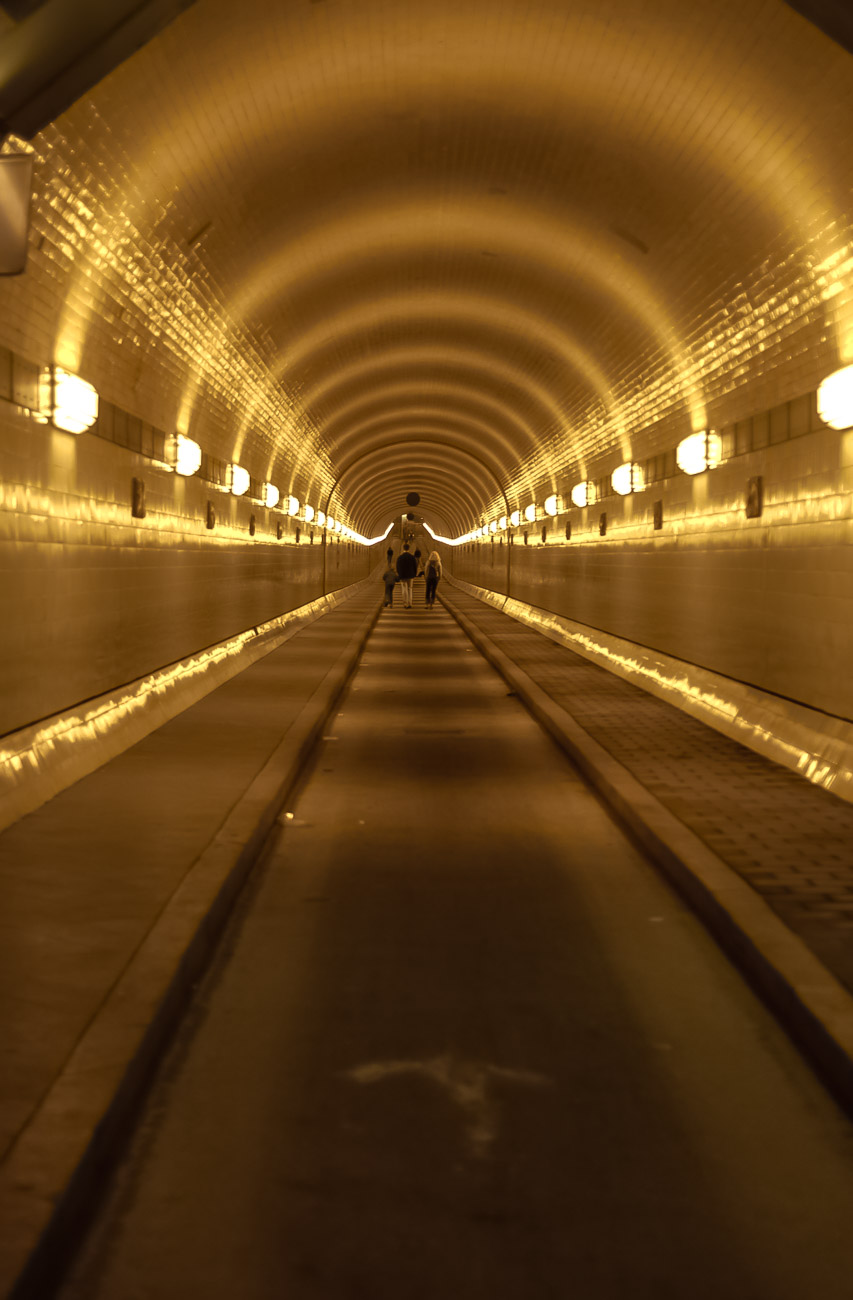 Historical St. Pauli Elbe Tunnel