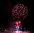 Fireworks from the Cherry Blossom Celebration Hamburg