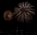Fireworks from the Cherry Blossom Celebration Hamburg