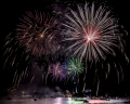 Fireworks from the Cherry Blossom Celebration Hamburg