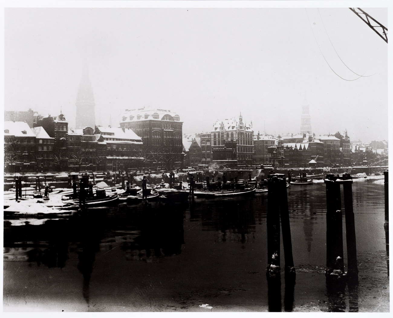 Hamburg's Inner Harbour 1917
