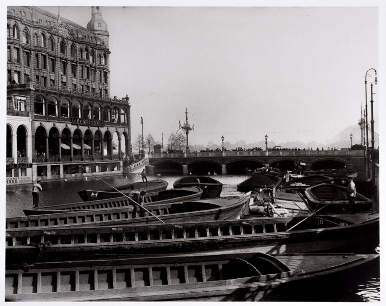 Hamburg's Little Alster 1917