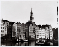 Hamburg's Nikolai Canal with St. Katharinen 1912