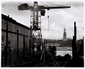 Stülcken's Shipyard with St. Michaelis 1932