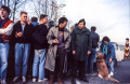One Day after the GDR Border Had Been Opened
