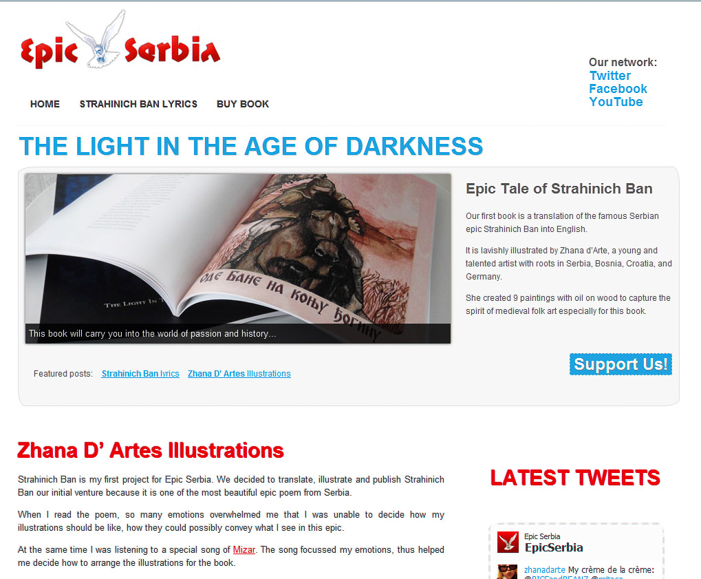 Serbian Publisher: Translations, Creative Consulting